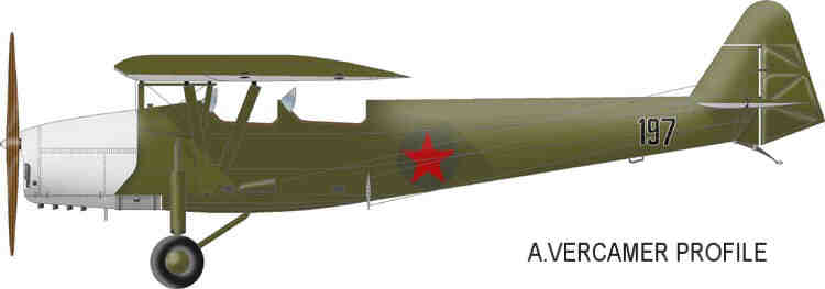RWD-8 captured and in Soviet markings